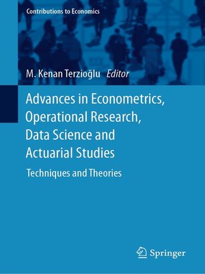 cover image of Advances in Econometrics, Operational Research, Data Science and Actuarial Studies